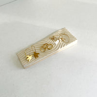 DESERT long tray. pearl.